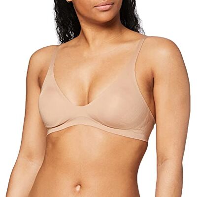 Sloggi Damen Body Adapt T-Shirt Bra, Nostalgic Brown, M Plus Sloggi Damen Body Adapt T-Shirt Bra, Nostalgic Brown, M Plus