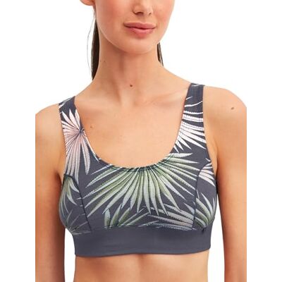 CALIDA Elastic Trend Bustier Damen, mit breitem Softbund, atmungsaktive und weiche Single Jersey-Qualität Graystone 40-42 CALIDA Elastic Trend Bustier Damen, mit breitem Softbund, atmungsaktive und weiche Single Jersey-Qualität Graystone 40-42