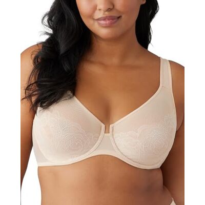 Wacoal Damen Stark Beauty 855225 Bügel Vollständiger Abdeckung, Ungefüttert BH, Sand, 95C Wacoal Damen Stark Beauty 855225 Bügel Vollständiger Abdeckung, Ungefüttert BH, Sand, 95C