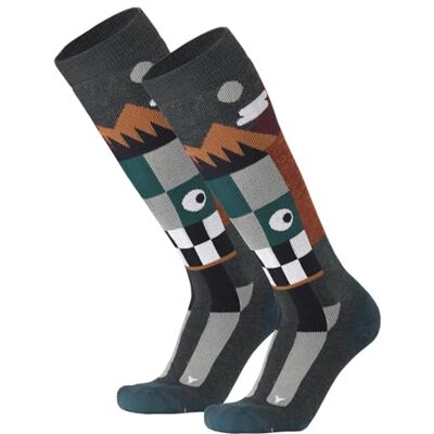 Atomic Comfort Ski-Socken in Dark Green Größe 47-49 Warme Skisocken mit Polsterung Unisex Strümpfe Kniestrümpfe mit nahtloser Zehenbox Skistrümpfe aus Merinowolle, Polyester & Nylon Atomic Comfort Ski-Socken in Dark Green Größe 47-49 Warme Skisocken mit Polsterung Unisex Strümpfe Kniestrümpfe mit nahtloser Zehenbox Skistrümpfe aus Merinowolle, Polyester & Nylon