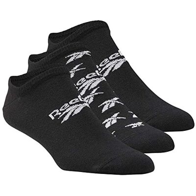 Reebok Unisex Socken Cl Fo Invisible Sock 3P, Black, GG6679, M Reebok Unisex Socken Cl Fo Invisible Sock 3P, Black, GG6679, M