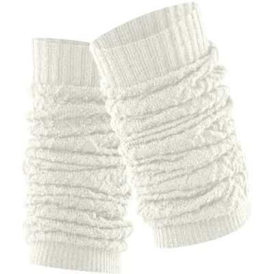FALKE Damen Stulpen Fable Estate W Lw Wolle dick einfarbig 1 Paar, Weiß Off-White 2040, ONESIZE FALKE Damen Stulpen Fable Estate W Lw Wolle dick einfarbig 1 Paar, Weiß Off-White 2040, ONESIZE