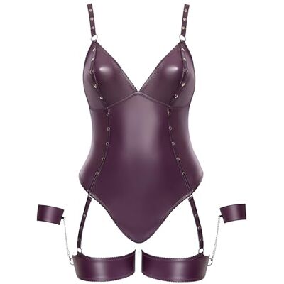 COTTELLI BONDAGE Stringbody Lila XL COTTELLI BONDAGE Stringbody Lila XL