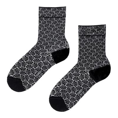 KUNERT Damen Socken Ornamental Citynight hautfreundlich Black 0070 35-38 KUNERT Damen Socken Ornamental Citynight hautfreundlich Black 0070 35-38