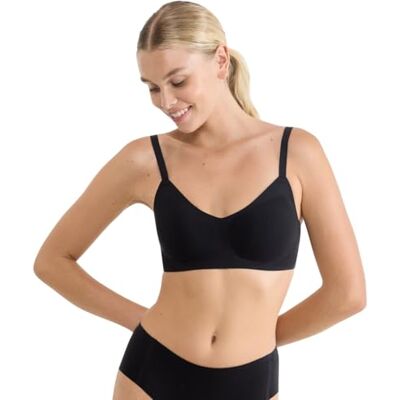 Sloggi Zero Feel Pure Soft Bra Black Sloggi Zero Feel Pure Soft Bra Black