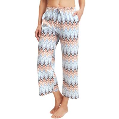 CALIDA Favourites 7/8-Pyjamahose Damen, Schlafanzughose, luftiger Schnitt, hautfreundlich, pflegeleicht, mit Seitentaschen Aura Blue 44-46 CALIDA Favourites 7/8-Pyjamahose Damen, Schlafanzughose, luftiger Schnitt, hautfreundlich, pflegeleicht, mit Seitentaschen Aura Blue 44-46