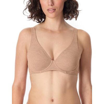 Schiesser Damen Bügel-BH mit Spacer-Futter Air, Maple_181129, 90E Schiesser Damen Bügel-BH mit Spacer-Futter Air, Maple_181129, 90E