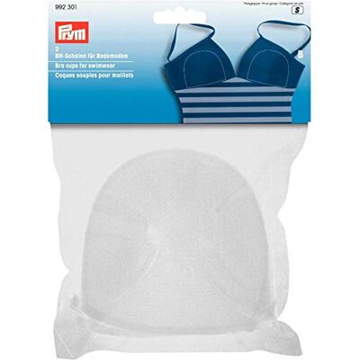 Prym White (Größe B) BH -Tassen für Badebekleidung 1 Stück Prym White (Größe B) BH -Tassen für Badebekleidung 1 Stück