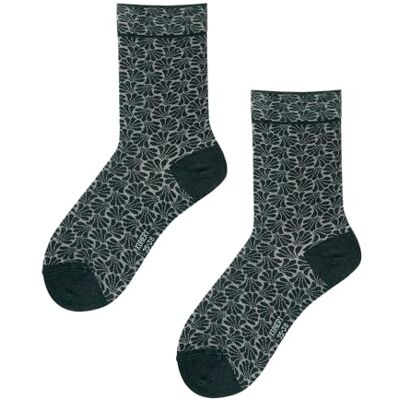 KUNERT Damen Socken Ornamental Citynight hautfreundlich Night-Green 1536 39-42 KUNERT Damen Socken Ornamental Citynight hautfreundlich Night-Green 1536 39-42