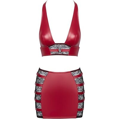 COTTELLI Party Top Und Rock Rot S, Rot, S COTTELLI Party Top Und Rock Rot S, Rot, S