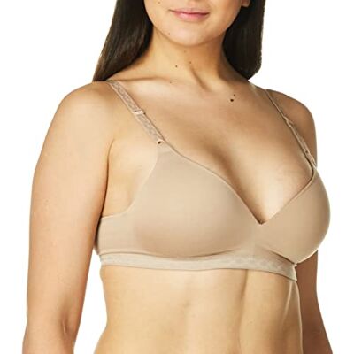 Warner's Damen Blissful Benefits Rm1691w Superweicher, Kabelloser Leicht Gefütterter Komfort T-Shirt-BH, Undurchsichtige, Geröstete Mandel, 85B Warner's Damen Blissful Benefits Rm1691w Superweicher, Kabelloser Leicht Gefütterter Komfort T-Shirt-BH, Undurchsichtige, Geröstete Mandel, 85B