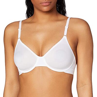 Triumph Damen BH Micro Fun W, mit Bügel, ohne Polsterung, Verstellbare Träger, 85B, Weiß Triumph Damen BH Micro Fun W, mit Bügel, ohne Polsterung, Verstellbare Träger, 85B, Weiß