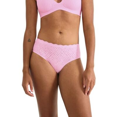 Sloggi Damen Unterhose Zero Feel Bliss Hipster, XL, Floral Pink Sloggi Damen Unterhose Zero Feel Bliss Hipster, XL, Floral Pink
