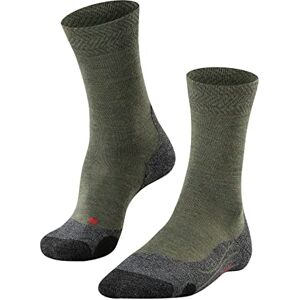 FALKE Herren Wandersocken TK2 Explore Melange M So Wolle Funktionsmaterial antiblasen dick 1 Paar, Grün Ivy Green 7926, 44-45 FALKE Herren Wandersocken TK2 Explore Melange M So Wolle Funktionsmaterial antiblasen dick 1 Paar, Grün Ivy Green 7926, 44-45
