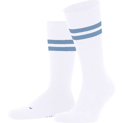FALKE Unisex Socken Dynamic U So Baumwolle gemustert 1 Paar, Weiß White 2006, 44-45 FALKE Unisex Socken Dynamic U So Baumwolle gemustert 1 Paar, Weiß White 2006, 44-45