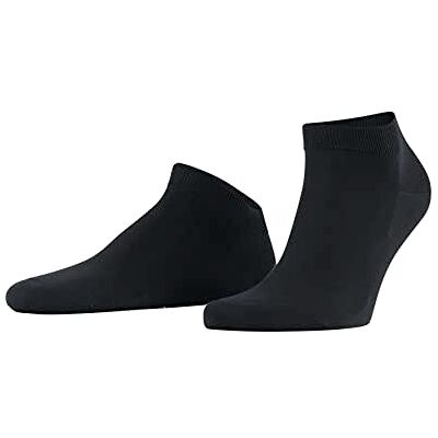 FALKE Herren Sneakersocken ClimaWool M Sn Wolle Lyocell kurz einfarbig 1 Paar, Schwarz Black 3000, 41-42 FALKE Herren Sneakersocken ClimaWool M Sn Wolle Lyocell kurz einfarbig 1 Paar, Schwarz Black 3000, 41-42