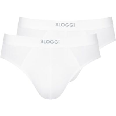 Sloggi Herren Unterhose Men Ever Ease Brief, 2-Pack, XXL, Weiß Sloggi Herren Unterhose Men Ever Ease Brief, 2-Pack, XXL, Weiß