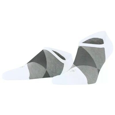 Burlington Herren Sneakersocken Clyde M Sn Baumwolle kurz gemustert 1 Paar, Weiß White 2006, 40-46 Burlington Herren Sneakersocken Clyde M Sn Baumwolle kurz gemustert 1 Paar, Weiß White 2006, 40-46