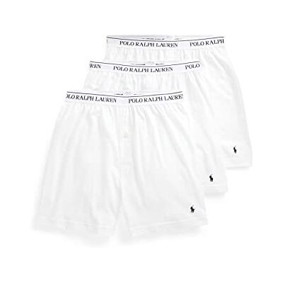 POLO RALPH LAUREN Classic Cotton Knit Boxer 3-Pack POLO RALPH LAUREN Classic Cotton Knit Boxer 3-Pack