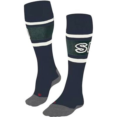 FALKE Herren Skisocken SK2 Intermediate Wool M Kh Wolle Funktionsmaterial warm dick 1 Paar, Blau Space Blue 6116 Trend, 42-43 FALKE Herren Skisocken SK2 Intermediate Wool M Kh Wolle Funktionsmaterial warm dick 1 Paar, Blau Space Blue 6116 Trend, 42-43