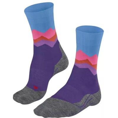 FALKE Herren Wandersocken TK2 Explore M So Wolle Funktionsmaterial antiblasen dick 1 Paar, Lila Purple 6300, 39-41 FALKE Herren Wandersocken TK2 Explore M So Wolle Funktionsmaterial antiblasen dick 1 Paar, Lila Purple 6300, 39-41