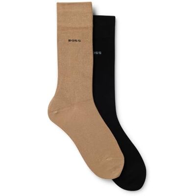 Boss Herren 2p Rs Bamboo Regular Socks, Medium Beige260, 39-42 Boss Herren 2p Rs Bamboo Regular Socks, Medium Beige260, 39-42