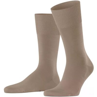 FALKE Herren Socken ClimaWool M So Wolle Lyocell einfarbig 1 Paar, Braun Sesame 4390, 41-42 FALKE Herren Socken ClimaWool M So Wolle Lyocell einfarbig 1 Paar, Braun Sesame 4390, 41-42