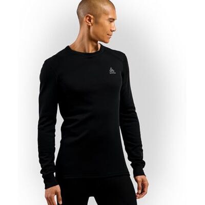 Odlo Thermounterwäsche für Herren Active Warm Langarm Schwarz Größe XS Thermoshirt Warme Skiunterwäsche Odlo Thermounterwäsche für Herren Active Warm Langarm Schwarz Größe XS Thermoshirt Warme Skiunterwäsche