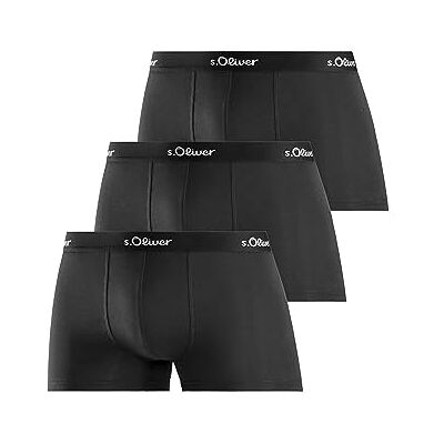 s.Oliver Herren Jh-34b_ls_1 Boxershorts, Schwarz, L EU s.Oliver Herren Jh-34b_ls_1 Boxershorts, Schwarz, L EU