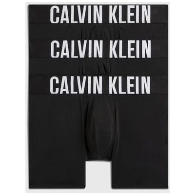 Calvin Herren 3er Pack Boxer Briefs Unterwäsche, Schwarz (Black/Black/Black), L Calvin Herren 3er Pack Boxer Briefs Unterwäsche, Schwarz (Black/Black/Black), L