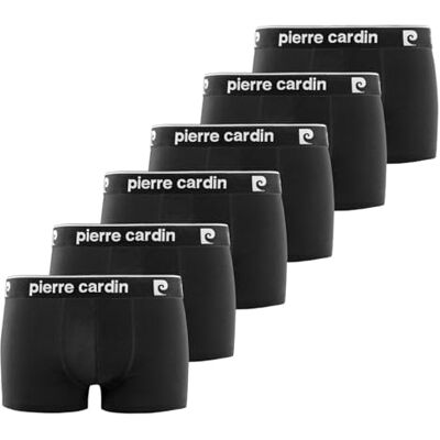 pierre cardin underwear Herren Pc/1/Bc/Pk6 Retroshorts, Schwarz, Unterteil 2, M (6er Pack) pierre cardin underwear Herren Pc/1/Bc/Pk6 Retroshorts, Schwarz, Unterteil 2, M (6er Pack)