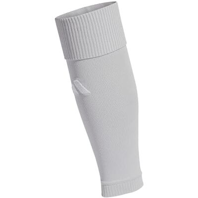 Adidas Unisex Milano Sleeve Socks, team light grey/white, XXS Adidas Unisex Milano Sleeve Socks, team light grey/white, XXS