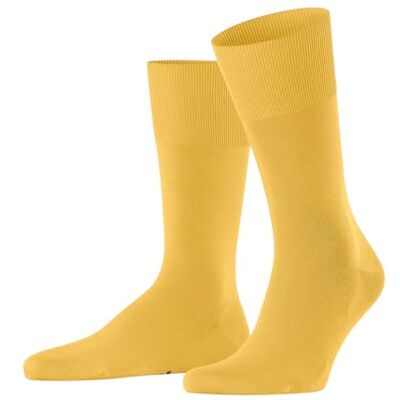 FALKE Herren Socken ClimaWool M So Wolle Lyocell einfarbig 1 Paar, Gelb Banana 1333, 45-46 FALKE Herren Socken ClimaWool M So Wolle Lyocell einfarbig 1 Paar, Gelb Banana 1333, 45-46