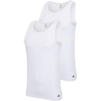 Adidas Herren Tank Top Unterhemd langlebig feuchtigkeitstransportierend 2 er Pack Adidas Herren Tank Top Unterhemd langlebig feuchtigkeitstransportierend 2 er Pack