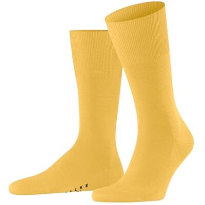 FALKE Herren Socken Airport M So Wolle Baumwolle einfarbig 1 Paar, Gelb Banana 1333, 43-44 FALKE Herren Socken Airport M So Wolle Baumwolle einfarbig 1 Paar, Gelb Banana 1333, 43-44