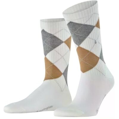 Burlington Herren Socken Rib Court M So Baumwolle einfarbig 1 Paar, Weiß Off-White 2040, 40-46 Burlington Herren Socken Rib Court M So Baumwolle einfarbig 1 Paar, Weiß Off-White 2040, 40-46
