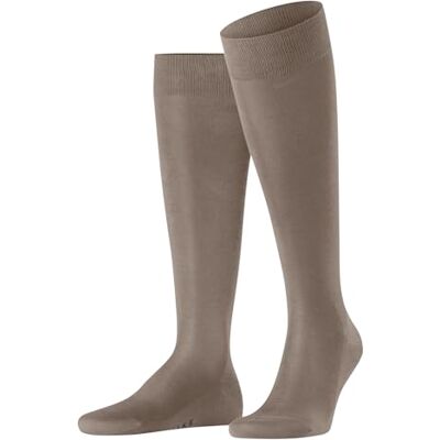 FALKE Herren Kniestrümpfe Tiago M Kh Fil d´Écosse Baumwolle lang einfarbig 1 Paar, Braun Nutmeg 5415, 41-42 FALKE Herren Kniestrümpfe Tiago M Kh Fil d´Écosse Baumwolle lang einfarbig 1 Paar, Braun Nutmeg 5415, 41-42