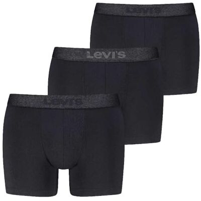 LEVIS Herren Men Mel Wb Boxer Brief 3p Boxer (3er Pack) LEVIS Herren Men Mel Wb Boxer Brief 3p Boxer (3er Pack)
