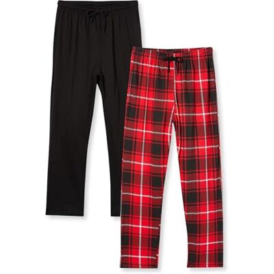 FM London 2er-Pack Pyjama für Herren Leichte Herren-Pyjamahose, Loungewear und Nachtwäsche FM London 2er-Pack Pyjama für Herren Leichte Herren-Pyjamahose, Loungewear und Nachtwäsche