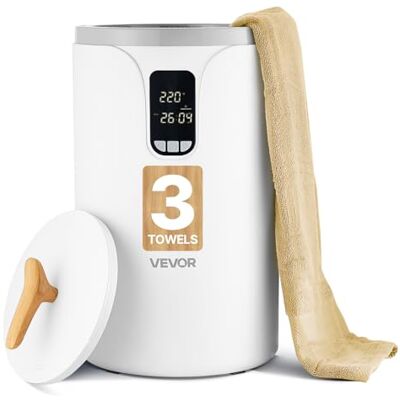 VEVOR Handtuchwärmer Eimer Wärmegerät 20 L mit LED-Anzeige & Einstellung (Timer & Temperatur) & Sicherheitsschloss, Towel Warmer für Badezimmer Waschküche Boden, zum Wärmen von Decken, Pyjamas VEVOR Handtuchwärmer Eimer Wärmegerät 20 L mit LED-Anzeige & Einstellung (Timer & Temperatur) & Sicherheitsschloss, Towel Warmer für Badezimmer Waschküche Boden, zum Wärmen von Decken, Pyjamas