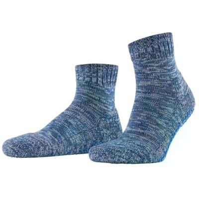 FALKE Unisex Stoppersocken Cotton Grip M Hp Baumwolle rutschhemmende Noppen 1 Paar, Blau Dusty Blue 6263, 43-46 FALKE Unisex Stoppersocken Cotton Grip M Hp Baumwolle rutschhemmende Noppen 1 Paar, Blau Dusty Blue 6263, 43-46