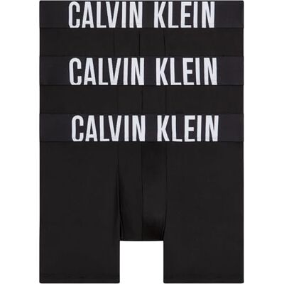 Calvin Herren 3er Pack Boxer Briefs Unterwäsche, Schwarz (Black/Black/Black), XS Calvin Herren 3er Pack Boxer Briefs Unterwäsche, Schwarz (Black/Black/Black), XS