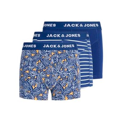 JACK & JONES Jackevin Leaves Trunks 3 Pack Jnr JACK & JONES Jackevin Leaves Trunks 3 Pack Jnr