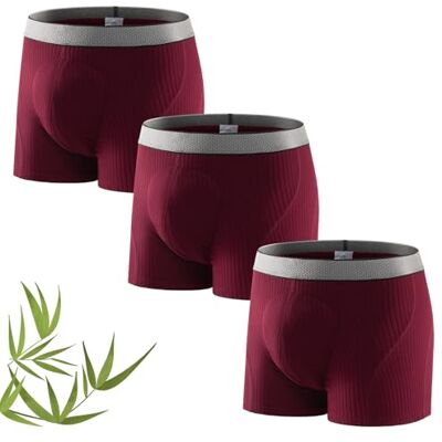 CARER Healthcare Incontinence Pregnancy Carer 3er Pack Inkontinenz Pants Männer Bambus 160 ml Absorptionskapazität verbesserte Boxershorts Herren Waschbar Auslaufsicher Weich Atmungsaktiv Komfort Funktionsunterwäsche Rot Größe XXL CARER Healthcare Incontinence Pregnancy Carer 3er Pack Inkontinenz Pants Männer Bambus 160 ml Absorptionskapazität verbesserte Boxershorts Herren Waschbar Auslaufsicher Weich Atmungsaktiv Komfort Funktionsunterwäsche Rot Größe XXL