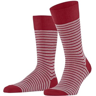 FALKE Herren Socken Family Special Edition Stripe M So Baumwolle gemustert 1 Paar, Rot Scarlet 8228, 43-46 FALKE Herren Socken Family Special Edition Stripe M So Baumwolle gemustert 1 Paar, Rot Scarlet 8228, 43-46