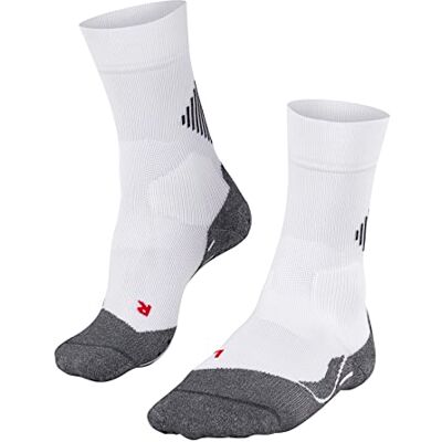 FALKE Unisex Socken 4 GRIP Stabilizing U So Funktionsmaterial für maximalen Speed 1 Paar, Weiß White-Mix 2029, 42-43 FALKE Unisex Socken 4 GRIP Stabilizing U So Funktionsmaterial für maximalen Speed 1 Paar, Weiß White-Mix 2029, 42-43