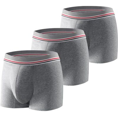 CARER Healthcare Incontinence Pregnancy Carer 3 Stück Herren-Boxershorts für Inkontinenz, waschbar Inkontinenz Pants Männer Baumwolle mit 80 ml saugfähige Unterlage speichert Urin verhindert Blasenlecks für leichte Inkontinenz Grau XXL CARER Healthcare Incontinence Pregnancy Carer 3 Stück Herren-Boxershorts für Inkontinenz, waschbar Inkontinenz Pants Männer Baumwolle mit 80 ml saugfähige Unterlage speichert Urin verhindert Blasenlecks für leichte Inkontinenz Grau XXL