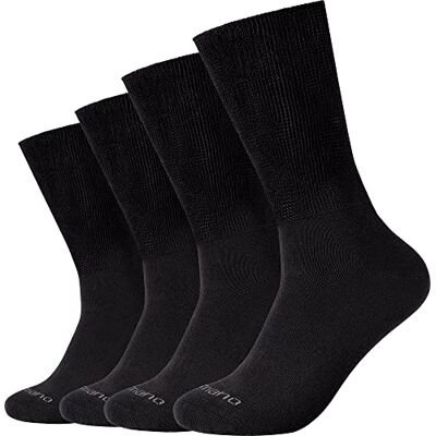 Camano Unisex Diabetikersocken 4er Pack 47/49 black Camano Unisex Diabetikersocken 4er Pack 47/49 black