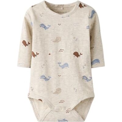 NAME IT Herren Nbmflap Ls Body Box, Peyote Melange, Numeric_86 NAME IT Herren Nbmflap Ls Body Box, Peyote Melange, Numeric_86