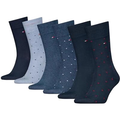 Tommy Hilfiger Herren Dot Classic Sock, Navy/Blue, 39-42 EU Tommy Hilfiger Herren Dot Classic Sock, Navy/Blue, 39-42 EU